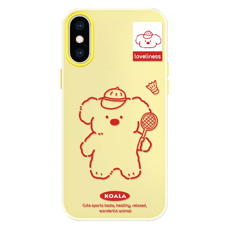 Skin Feeling Jelly TPU Hybrid PC Phone Case, For iPhone XS Max