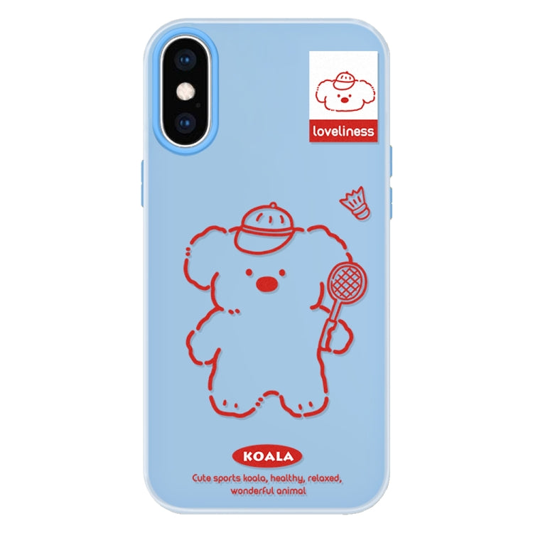 Skin Feeling Jelly TPU Hybrid PC Phone Case, For iPhone XS Max