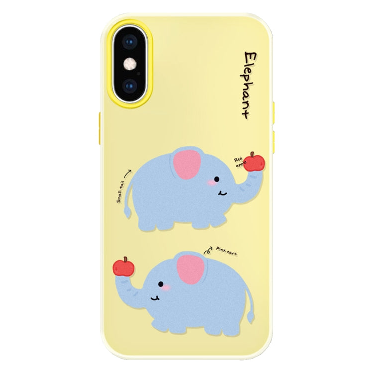 Skin Feeling Jelly TPU Hybrid PC Phone Case, For iPhone XS Max