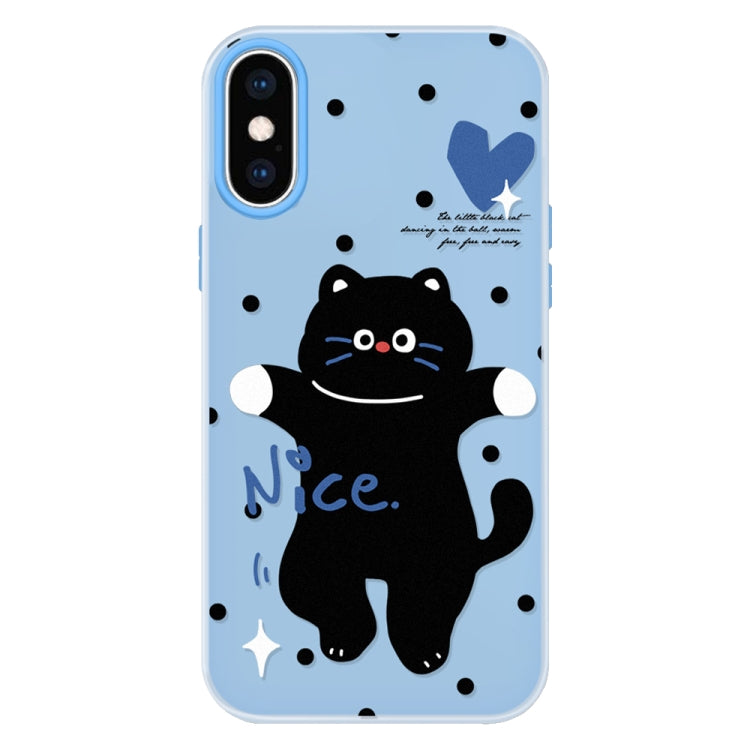 Skin Feeling Jelly TPU Hybrid PC Phone Case, For iPhone XS Max
