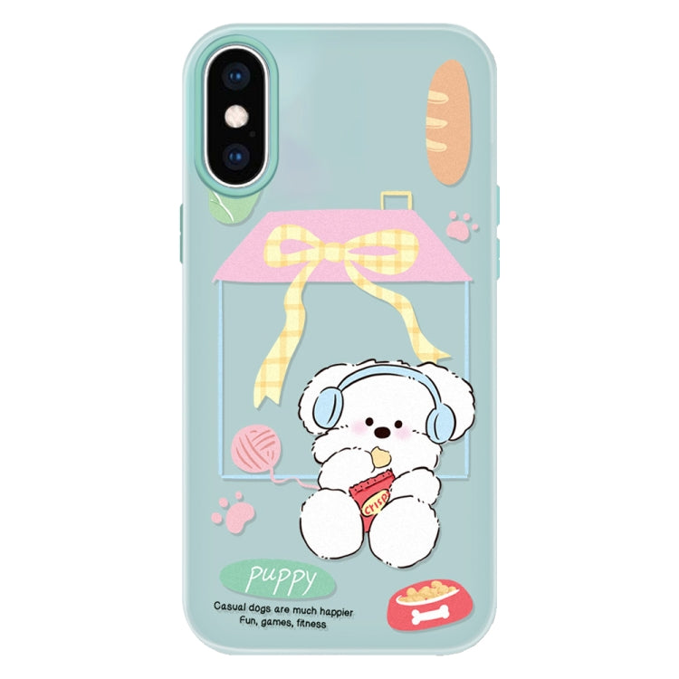 Skin Feeling Jelly TPU Hybrid PC Phone Case, For iPhone XS Max