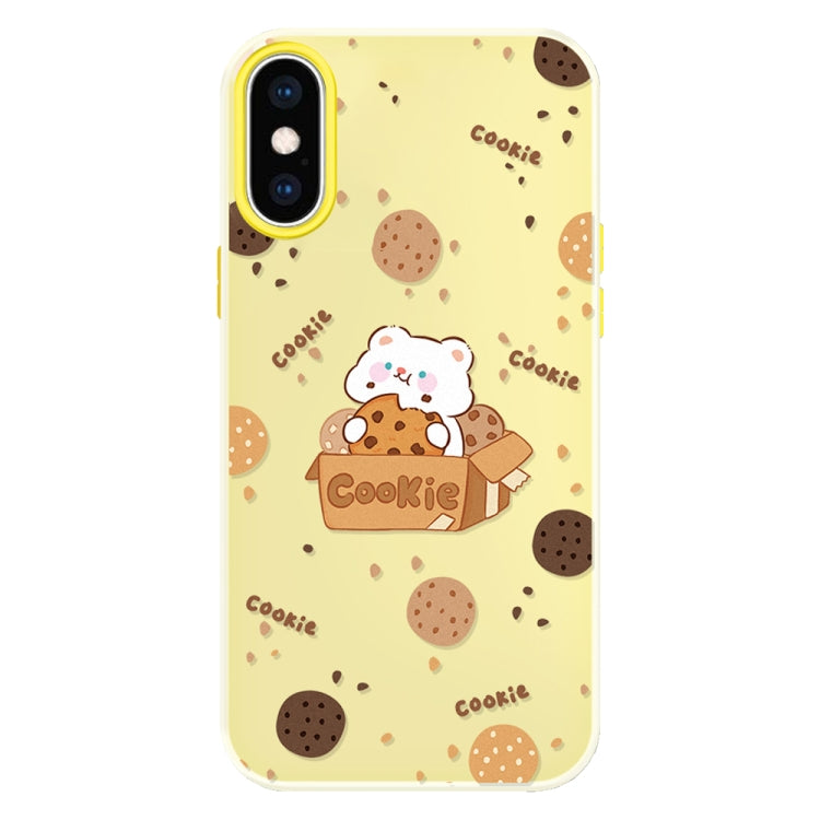 Skin Feeling Jelly TPU Hybrid PC Phone Case, For iPhone XS Max