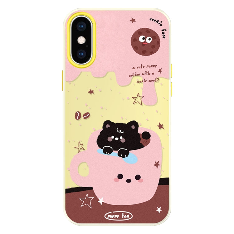 Skin Feeling Jelly TPU Hybrid PC Phone Case, For iPhone XS Max