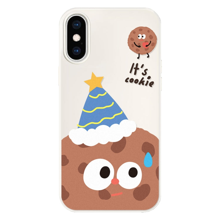 Skin Feeling Jelly TPU Hybrid PC Phone Case, For iPhone XS Max