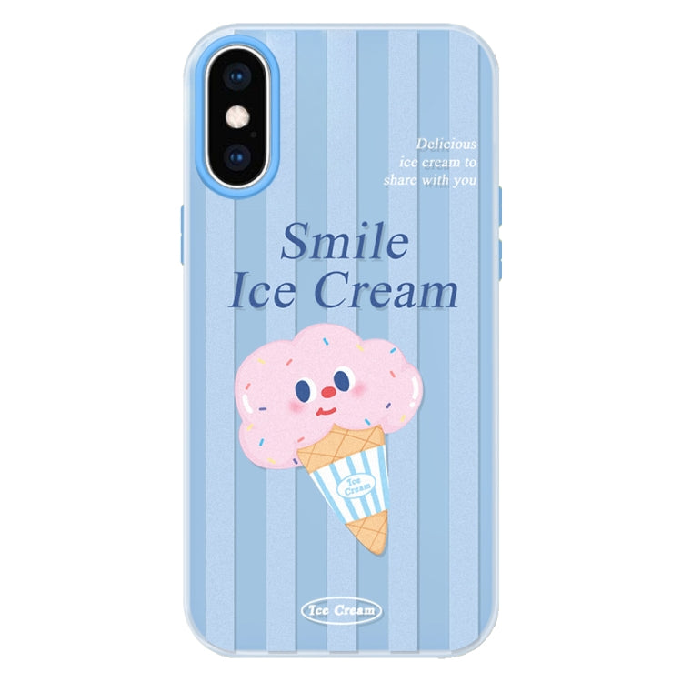 Skin Feeling Jelly TPU Hybrid PC Phone Case, For iPhone XS Max