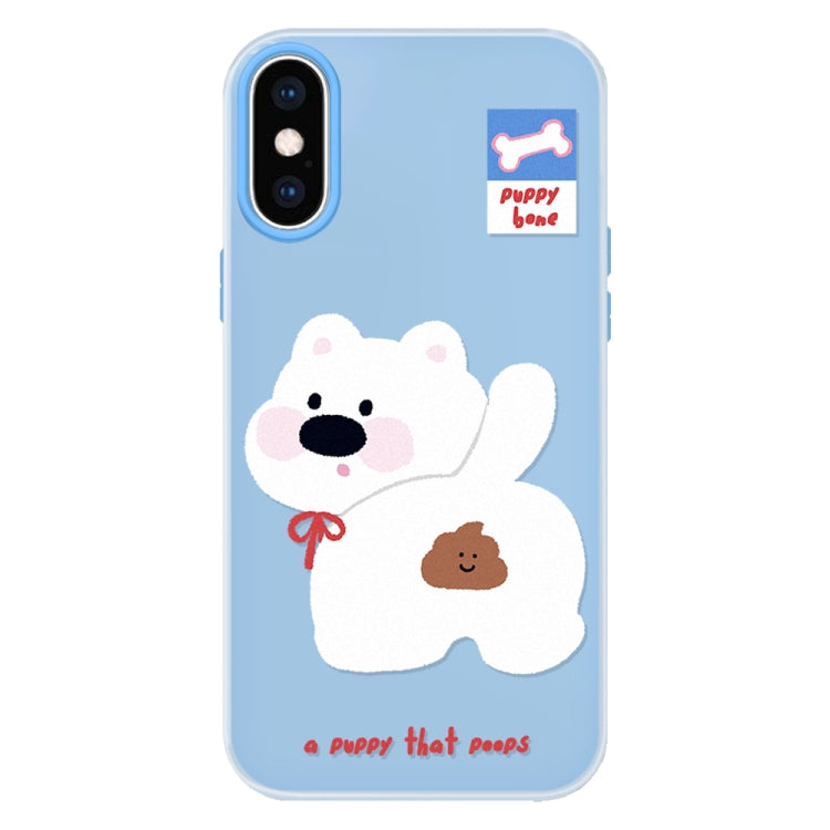 Skin Feeling Jelly TPU Hybrid PC Phone Case, For iPhone XS Max