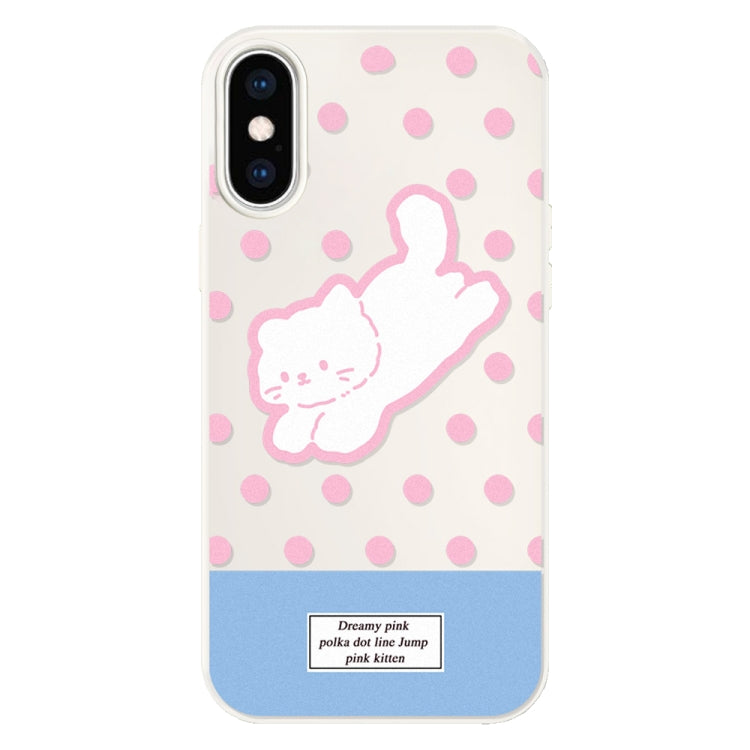 Skin Feeling Jelly TPU Hybrid PC Phone Case, For iPhone XS Max