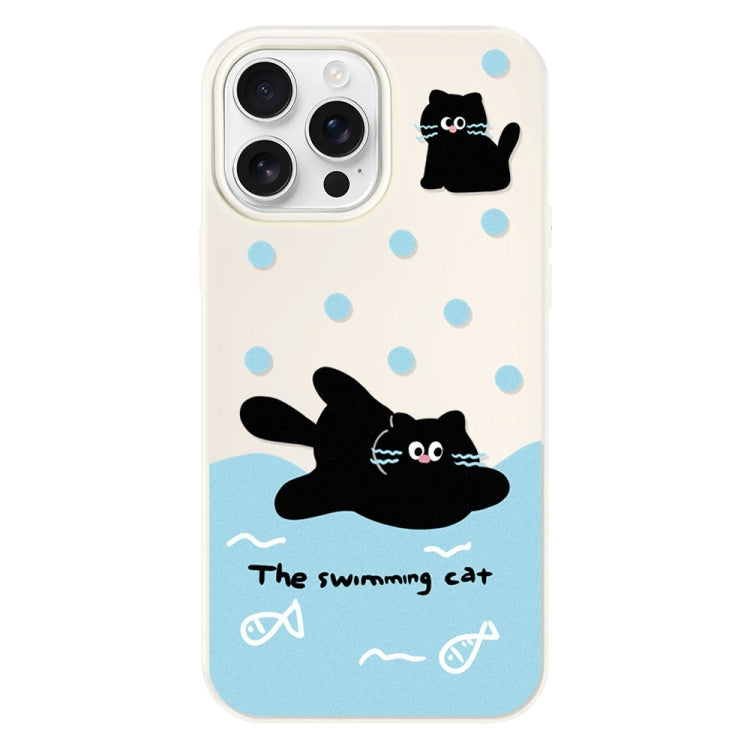 Skin Feeling Jelly TPU Hybrid PC Phone Case, For iPhone 16 Pro Max