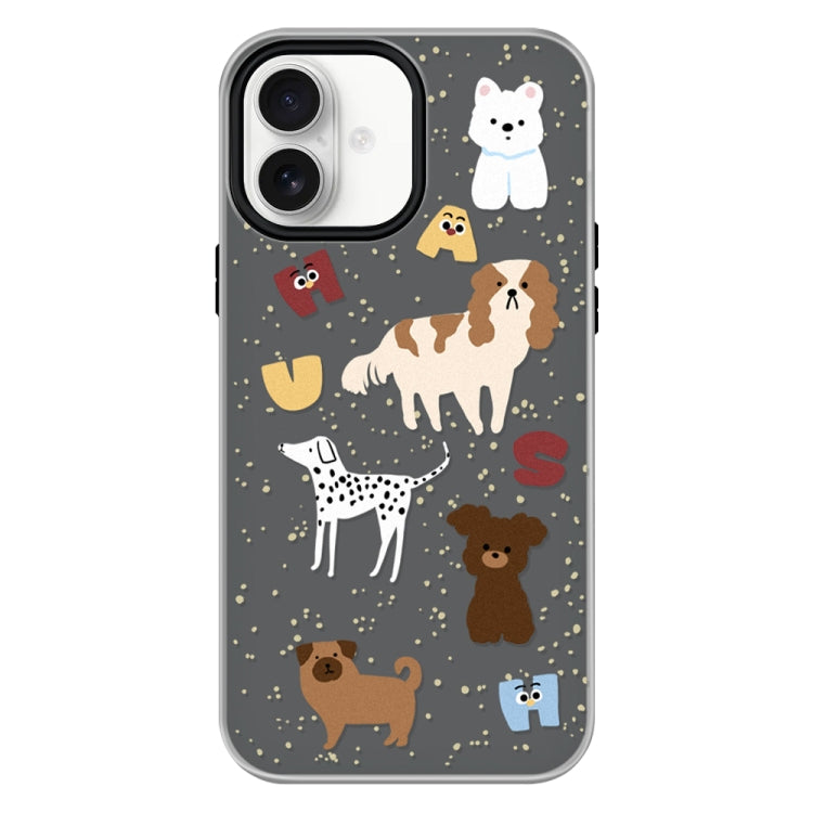 Skin Feeling Jelly TPU Hybrid PC Phone Case, For iPhone 16 Plus