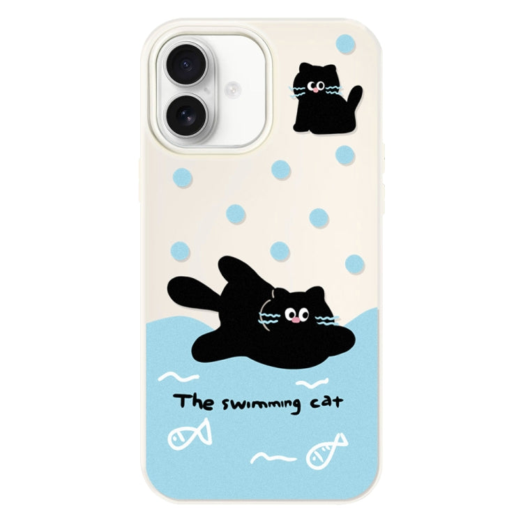 Skin Feeling Jelly TPU Hybrid PC Phone Case, For iPhone 16