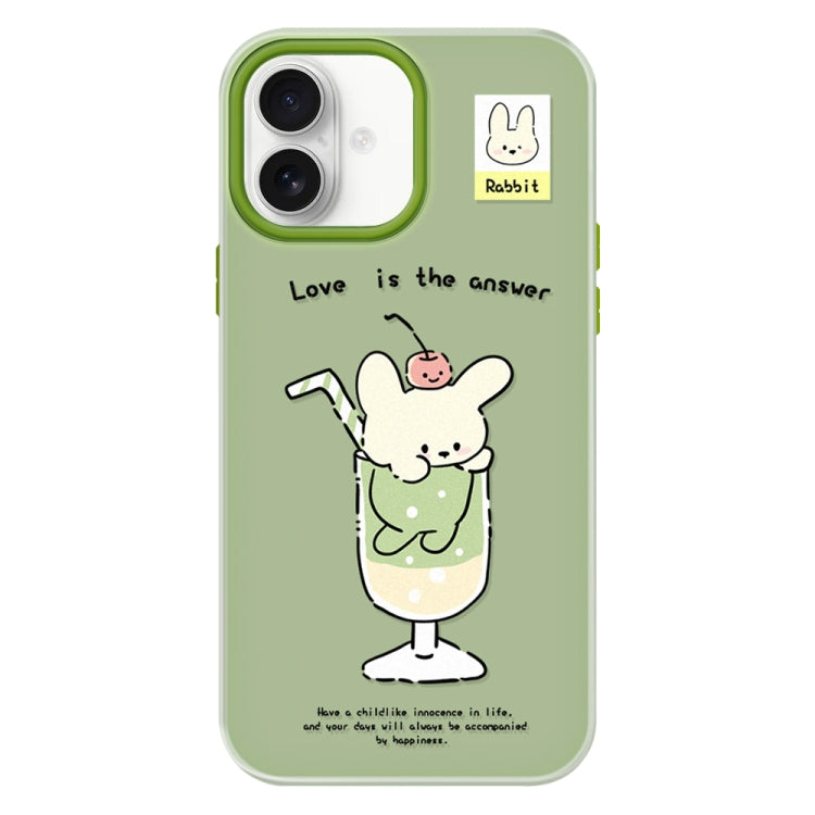 Skin Feeling Jelly TPU Hybrid PC Phone Case, For iPhone 16