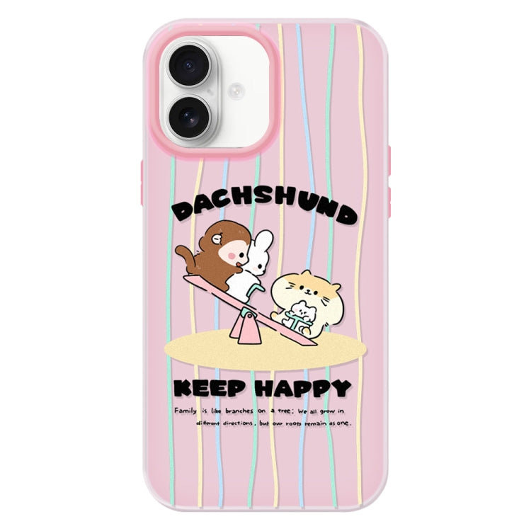 Skin Feeling Jelly TPU Hybrid PC Phone Case, For iPhone 16