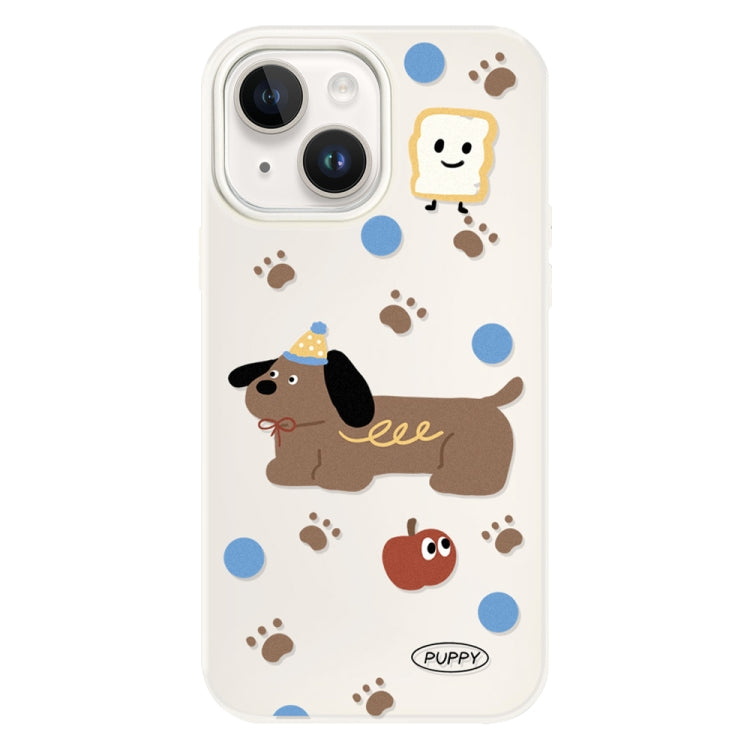 Skin Feeling Jelly TPU Hybrid PC Phone Case, For iPhone 15 Plus