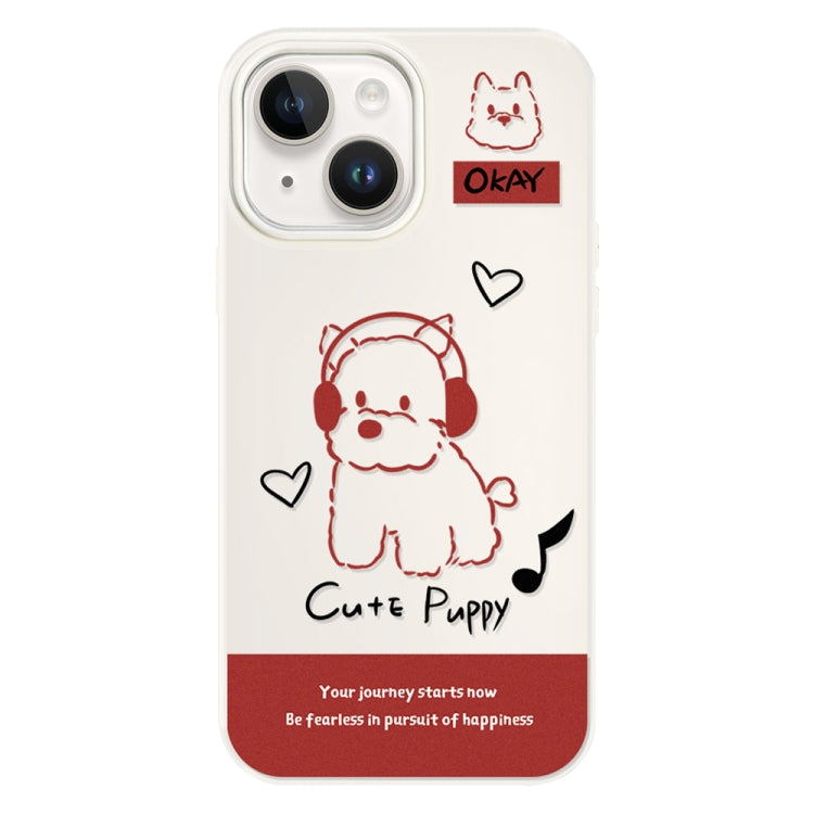 Skin Feeling Jelly TPU Hybrid PC Phone Case, For iPhone 15 Plus