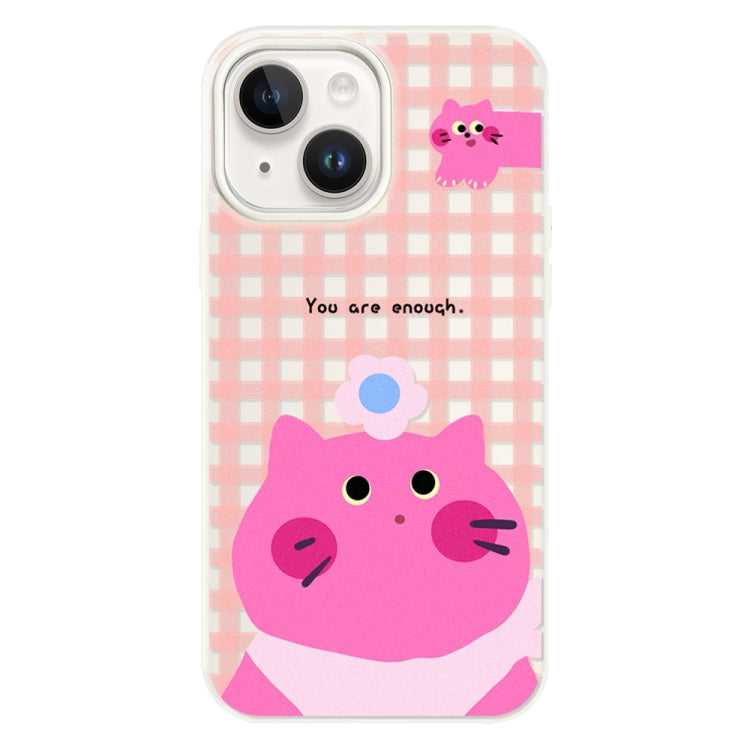 Skin Feeling Jelly TPU Hybrid PC Phone Case, For iPhone 15 Plus