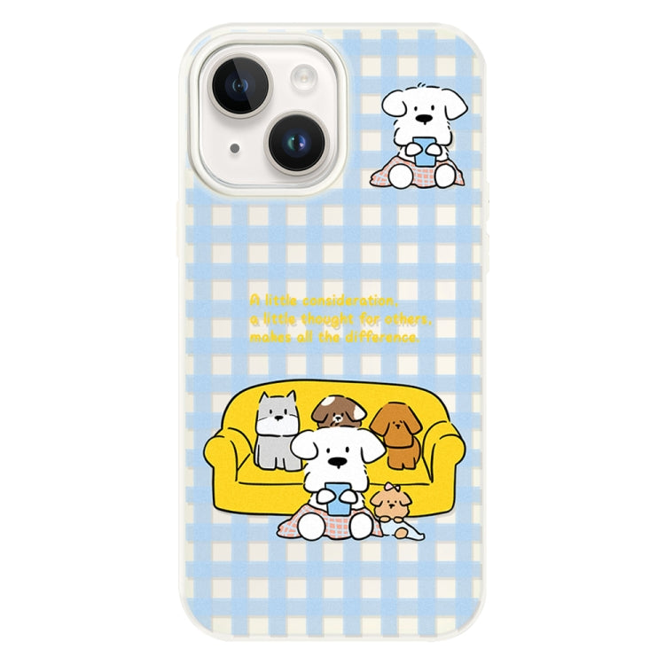 Skin Feeling Jelly TPU Hybrid PC Phone Case, For iPhone 15 Plus