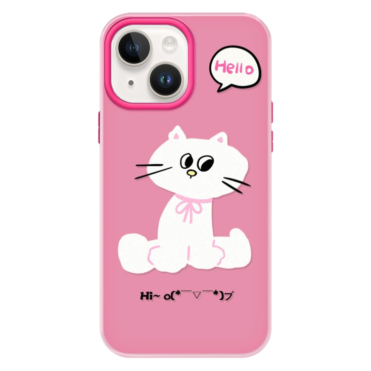 Skin Feeling Jelly TPU Hybrid PC Phone Case, For iPhone 15