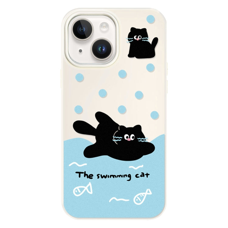 Skin Feeling Jelly TPU Hybrid PC Phone Case, For iPhone 15