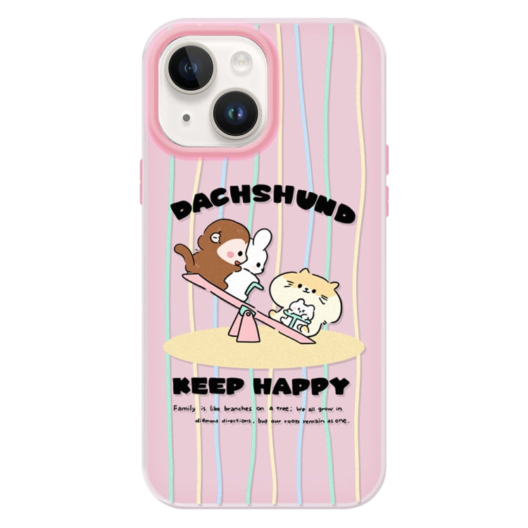 Skin Feeling Jelly TPU Hybrid PC Phone Case, For iPhone 15