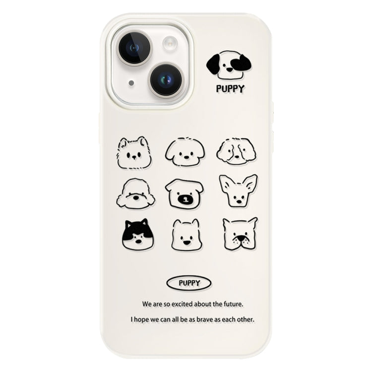 Skin Feeling Jelly TPU Hybrid PC Phone Case, For iPhone 14 Plus
