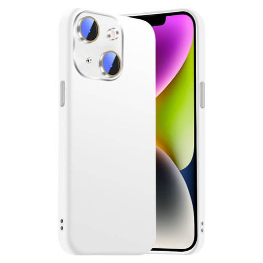 Nano Lens Cover Liquid Silicone Phone Case, For iPhone 14 Plus, For iPhone 14