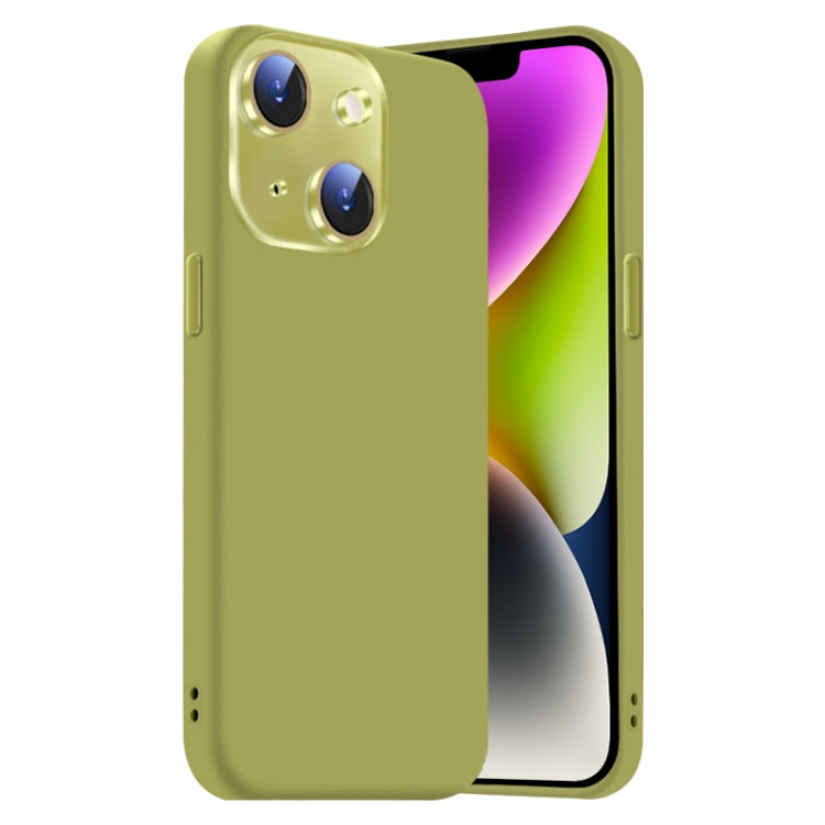 Nano Lens Cover Liquid Silicone Phone Case, For iPhone 14 Plus, For iPhone 14