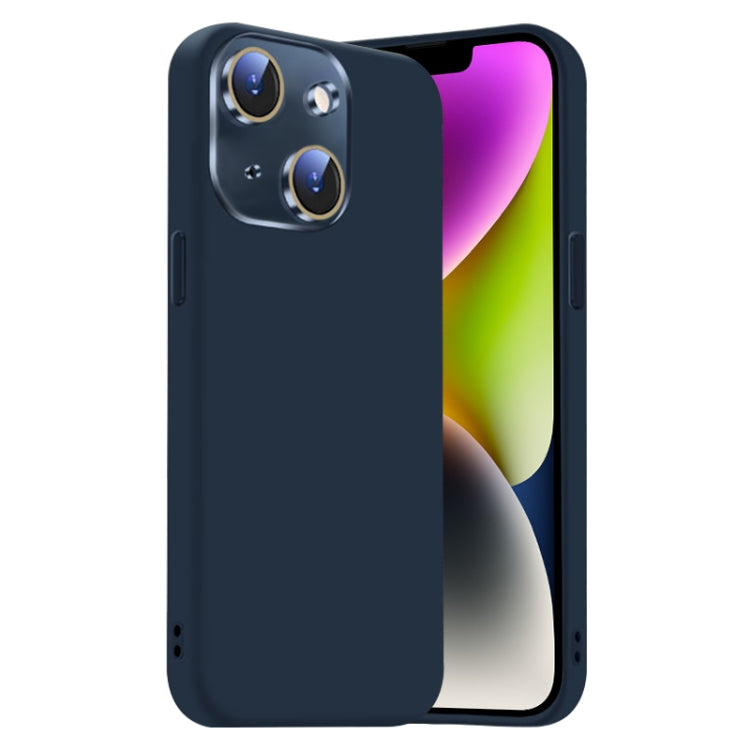 Nano Lens Cover Liquid Silicone Phone Case, For iPhone 14 Plus, For iPhone 14