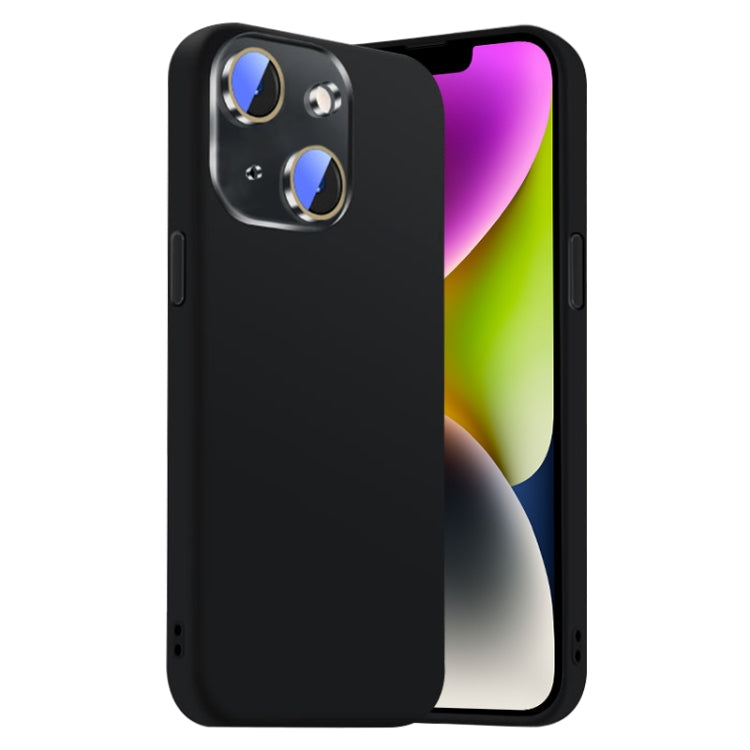 Nano Lens Cover Liquid Silicone Phone Case, For iPhone 14 Plus, For iPhone 14
