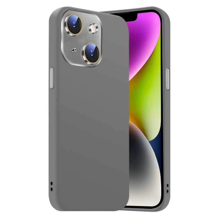 Nano Lens Cover Liquid Silicone Phone Case, For iPhone 14 Plus, For iPhone 14
