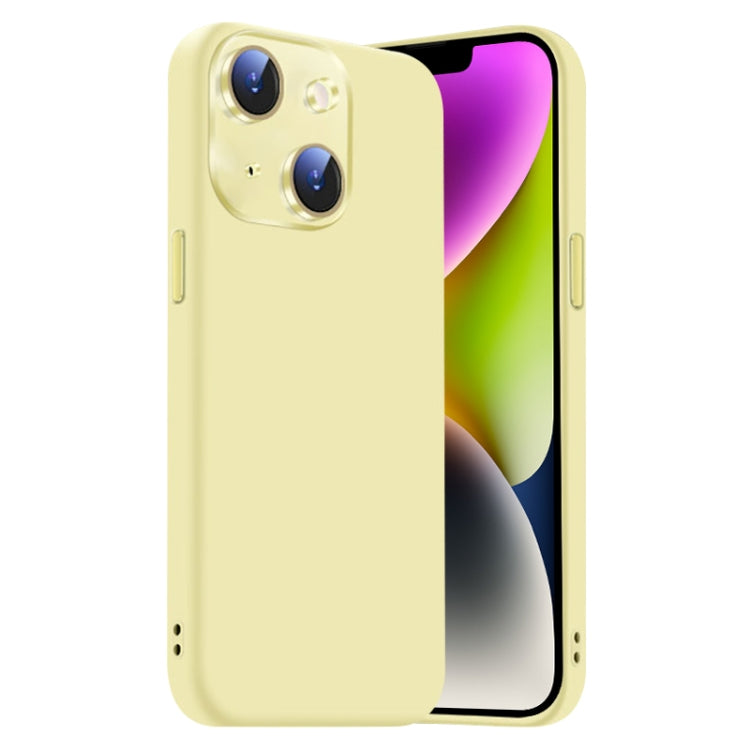 Nano Lens Cover Liquid Silicone Phone Case, For iPhone 14 Plus, For iPhone 14