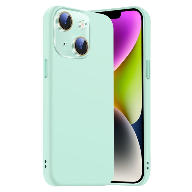 Nano Lens Cover Liquid Silicone Phone Case, For iPhone 14 Plus, For iPhone 14
