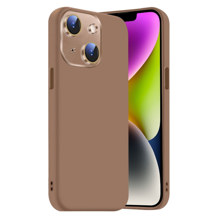 Nano Lens Cover Liquid Silicone Phone Case, For iPhone 14 Plus, For iPhone 14