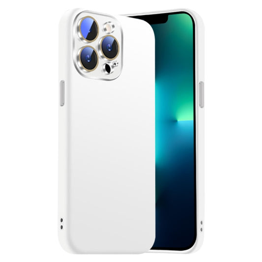 Nano Lens Cover Liquid Silicone Phone Case, For iPhone 13 Pro Max, For iPhone 13 Pro
