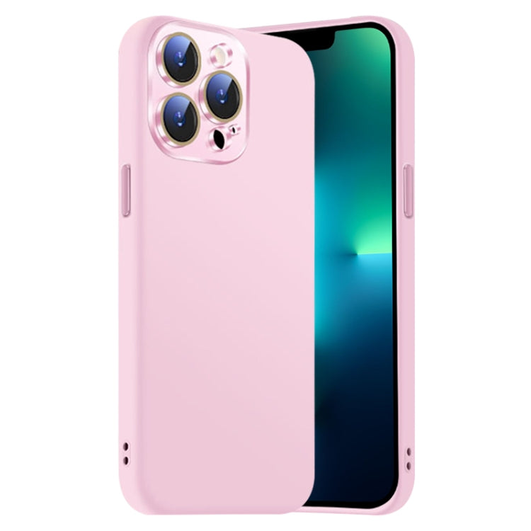 Nano Lens Cover Liquid Silicone Phone Case, For iPhone 13 Pro Max, For iPhone 13 Pro