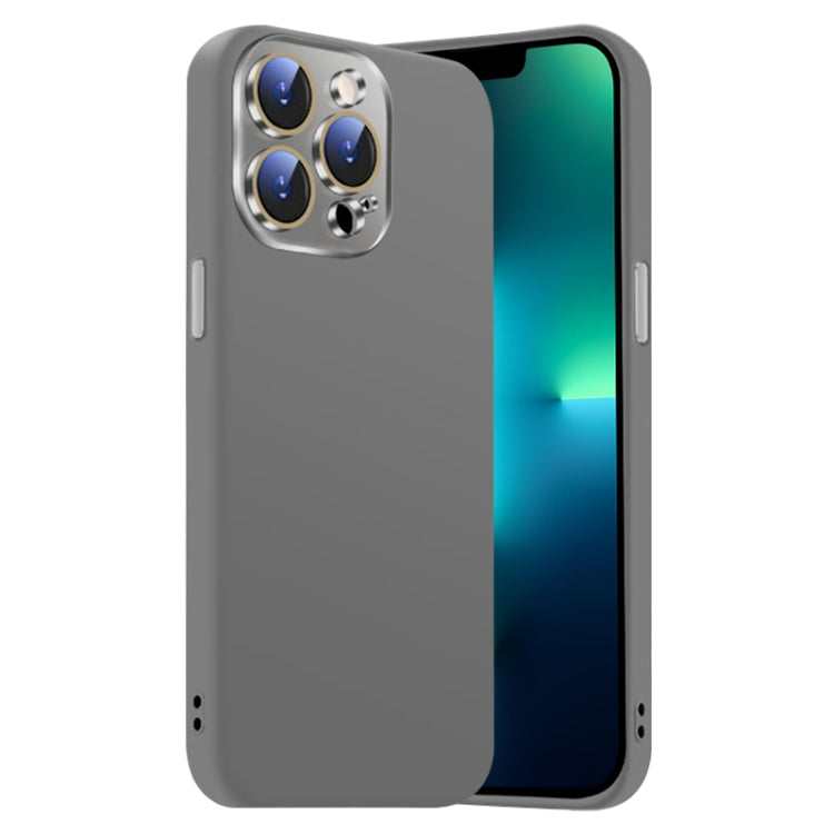 Nano Lens Cover Liquid Silicone Phone Case, For iPhone 13 Pro Max, For iPhone 13 Pro