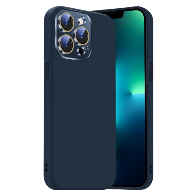 Nano Lens Cover Liquid Silicone Phone Case, For iPhone 13 Pro Max, For iPhone 13 Pro