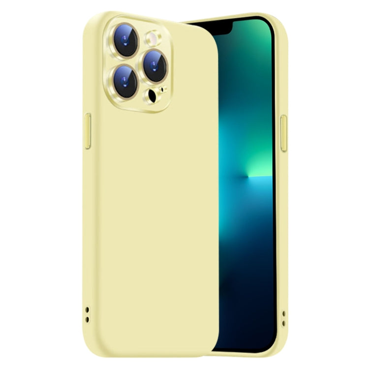 Nano Lens Cover Liquid Silicone Phone Case, For iPhone 13 Pro Max, For iPhone 13 Pro