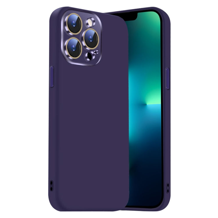 Nano Lens Cover Liquid Silicone Phone Case, For iPhone 13 Pro Max, For iPhone 13 Pro