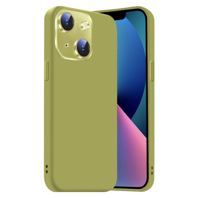 Nano Lens Cover Liquid Silicone Phone Case, For iPhone 13, For iPhone 12