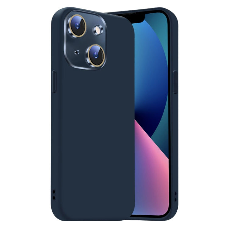 Nano Lens Cover Liquid Silicone Phone Case, For iPhone 13, For iPhone 12
