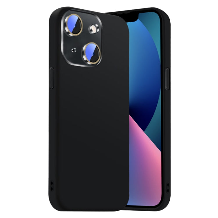 Nano Lens Cover Liquid Silicone Phone Case, For iPhone 13, For iPhone 12