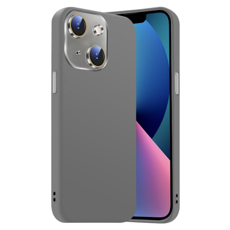 Nano Lens Cover Liquid Silicone Phone Case, For iPhone 13, For iPhone 12