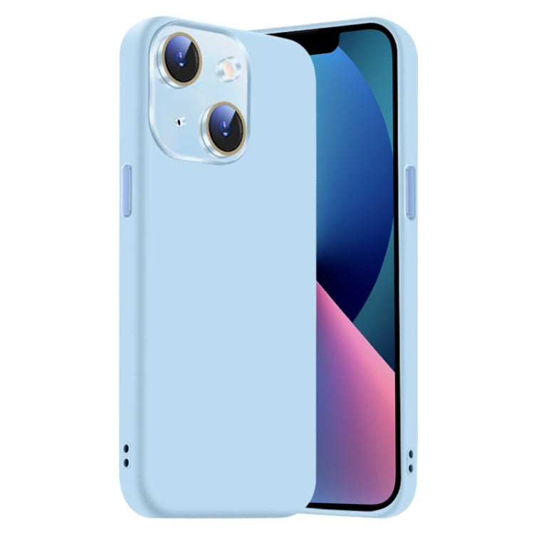 Nano Lens Cover Liquid Silicone Phone Case, For iPhone 13, For iPhone 12