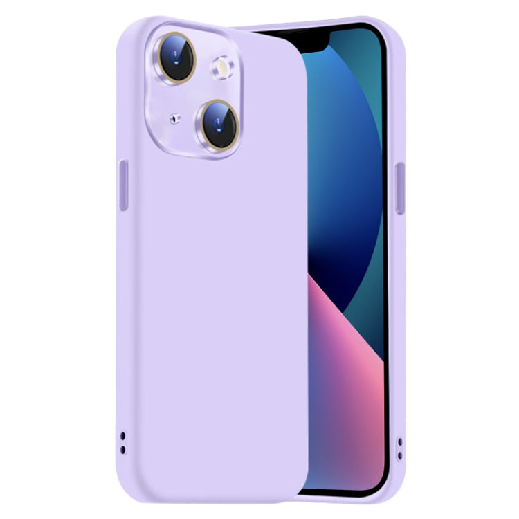 Nano Lens Cover Liquid Silicone Phone Case, For iPhone 13, For iPhone 12