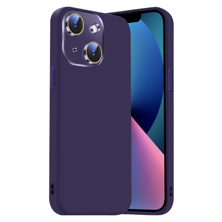 Nano Lens Cover Liquid Silicone Phone Case, For iPhone 13, For iPhone 12