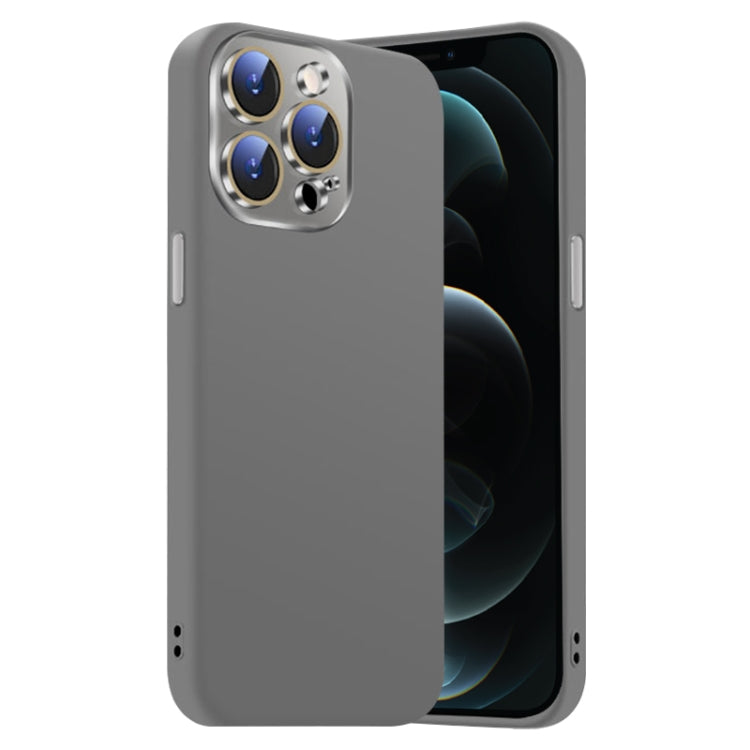 Nano Lens Cover Liquid Silicone Phone Case, For iPhone 12 Pro Max, For iPhone 12 Pro