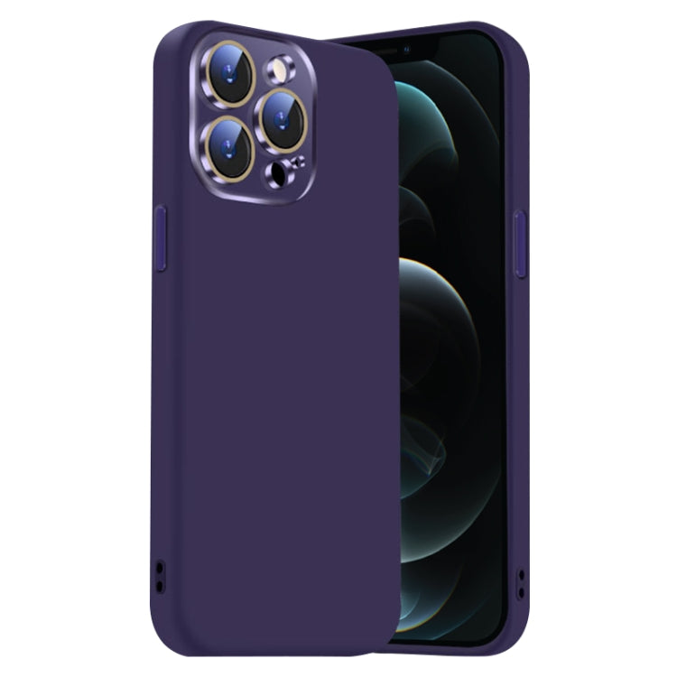 Nano Lens Cover Liquid Silicone Phone Case, For iPhone 12 Pro Max, For iPhone 12 Pro