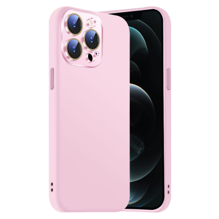 Nano Lens Cover Liquid Silicone Phone Case, For iPhone 12 Pro Max, For iPhone 12 Pro