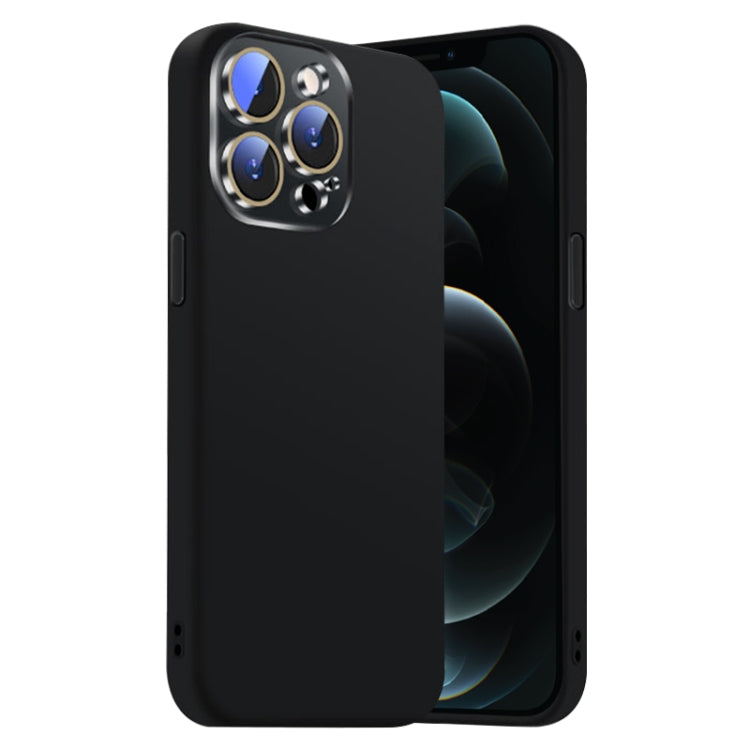 Nano Lens Cover Liquid Silicone Phone Case, For iPhone 12 Pro Max, For iPhone 12 Pro