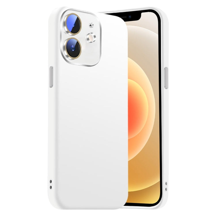 Nano Lens Cover Liquid Silicone Phone Case, For iPhone 13, For iPhone 12